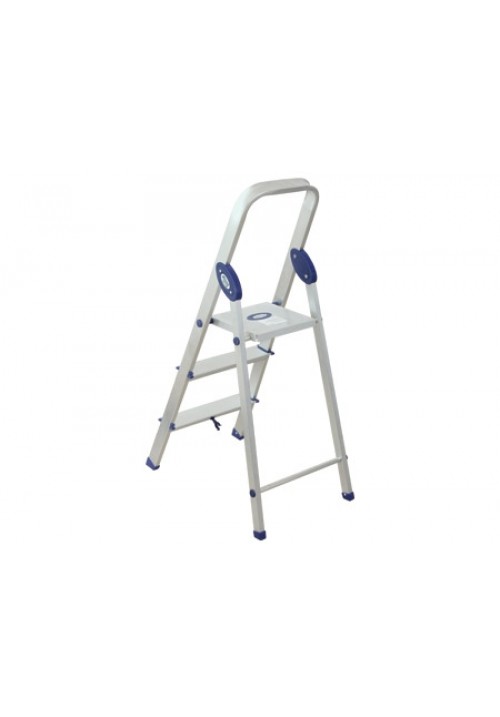 Ozone Homz 3 Step Aluminium Ladder - Easy Step